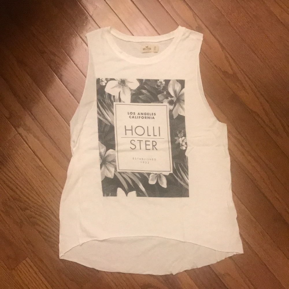 Hollister Floral Muscle Tee